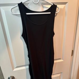 Black tank top dress